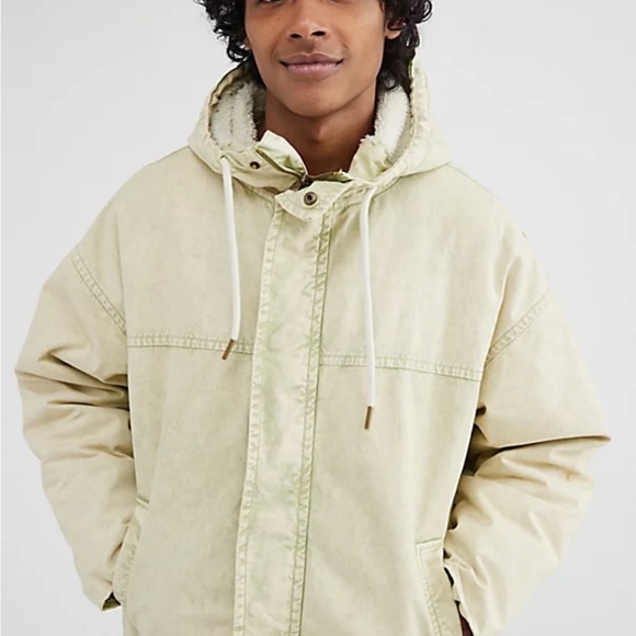 BDG River Hoodie Canvas Work Jacket - Picture 2 of 8